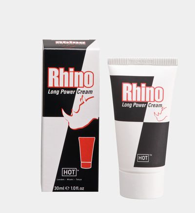 Крем для мужчин, продлевающий эрекцию Hot Rhino Long Power Cream, 30 мл
