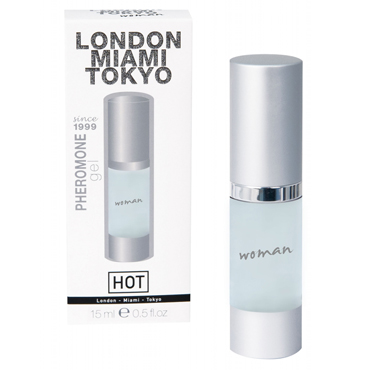 Женский гель-концентрат феромонов Hot London Miami Tokio Woman для женщин , 15 мл