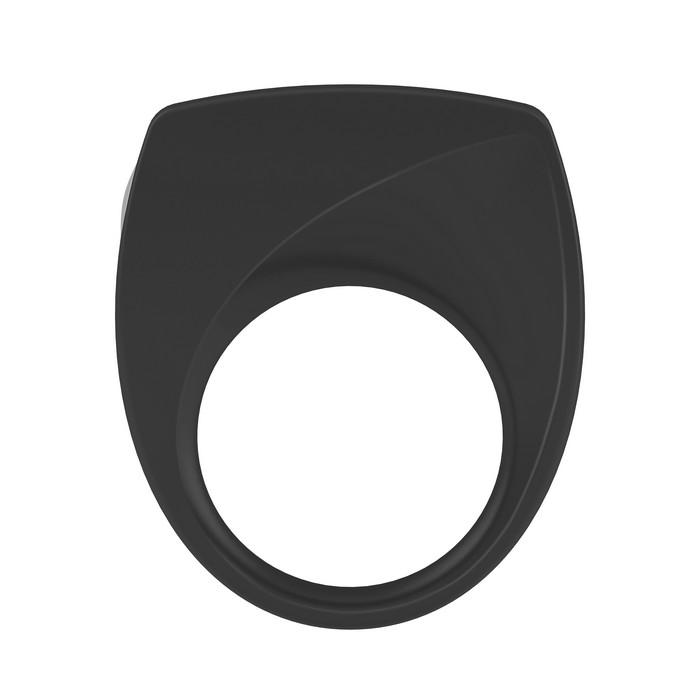 Эрекционное кольцо черное с вибрацией
