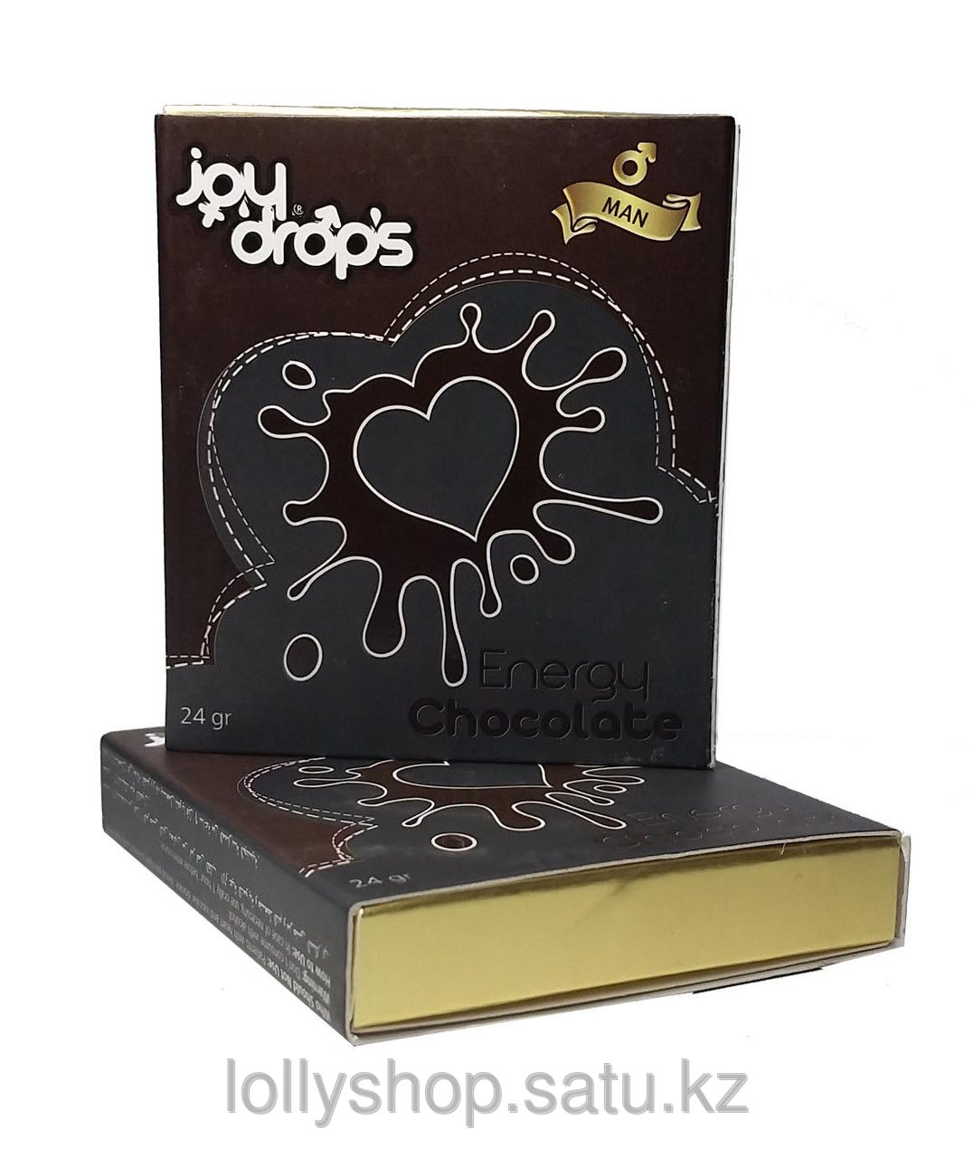 Возбуждающий шоколад JOY DROPS для мужчин 24 гр.