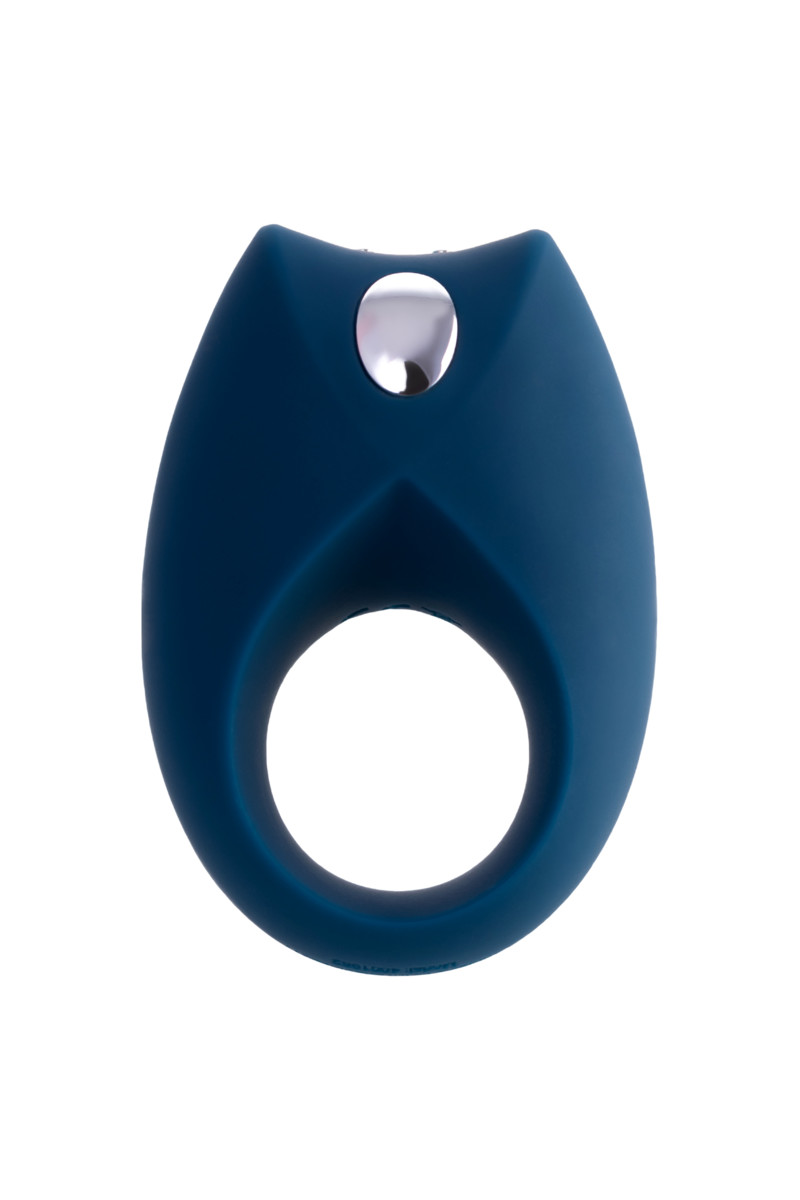 SATISFYER Royal One Эрекционное кольцо на пенис перезаряжаемое, силикон, синее 7,5 см