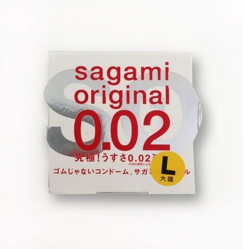 Презервативы полиуретановые Sagami №1 Original 0.02 размер L