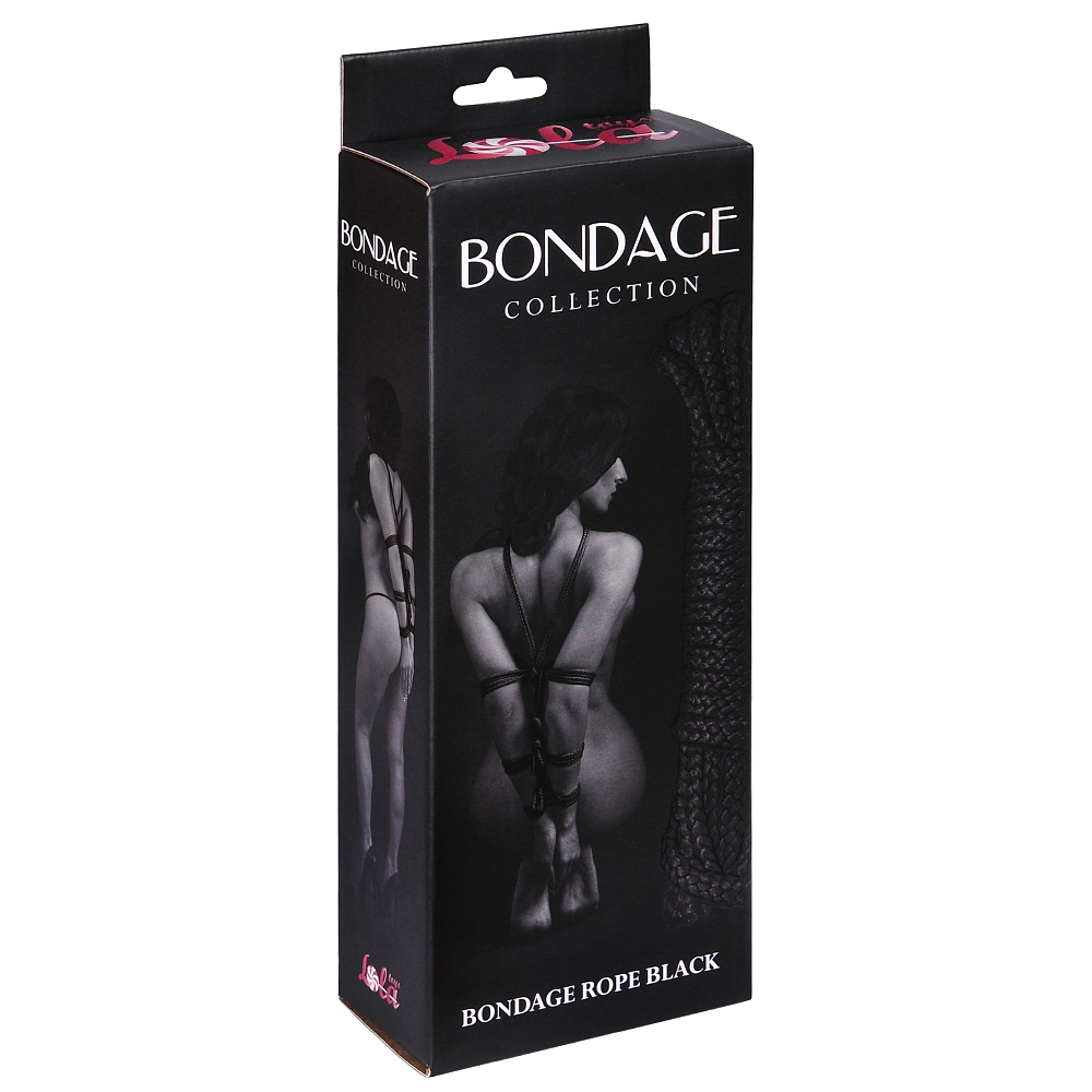 Веревка Bondage Collection Black 1040-01Lola