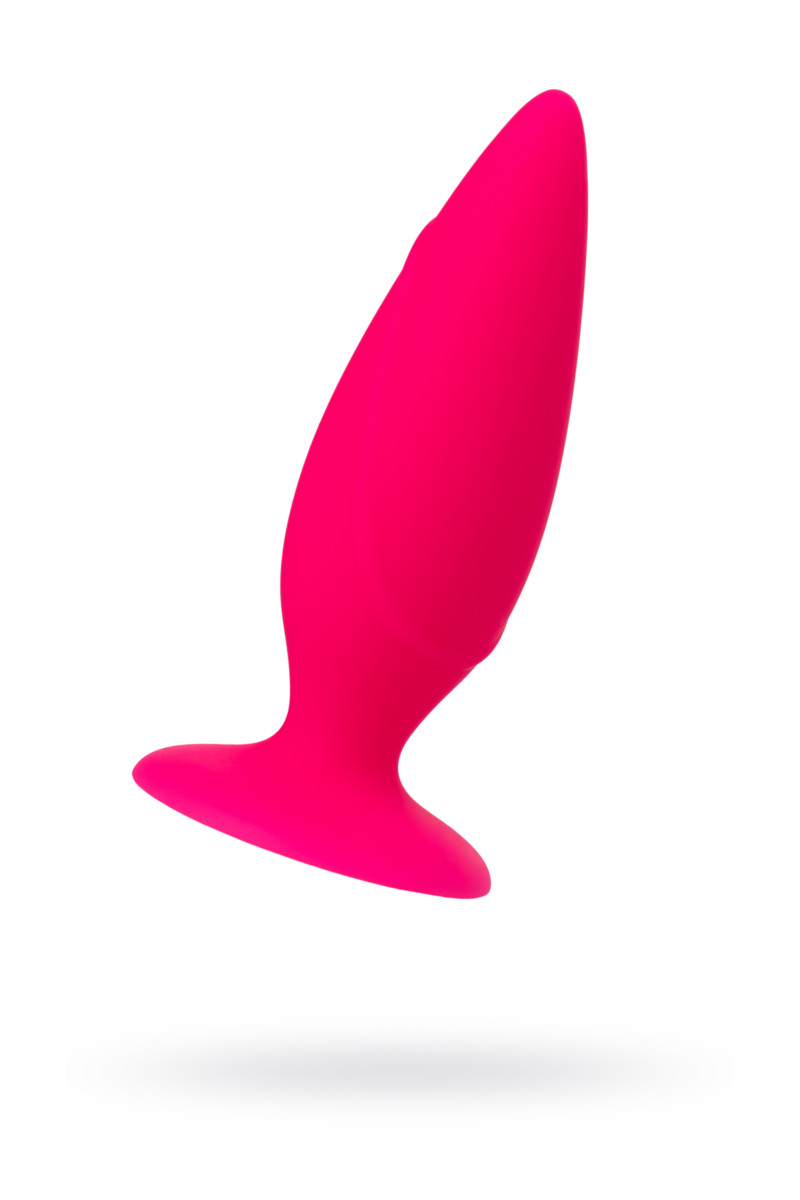 Анальная втулка Toyfa Popo Pleasure силиконовая, розовая