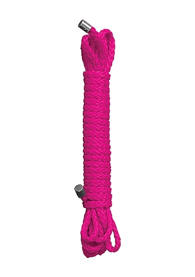 Веревка для бондажа Ouch Kinbaku 10 м, розовая