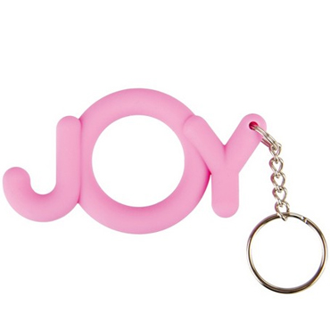 Необычное эрекционное кольцо-брелок Shots Toys Joy Cocking