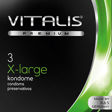 Презервативы увеличенного размера Vitalis X-Large